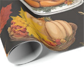 Thanksgiving cadeaupapier (Rol Hoek)