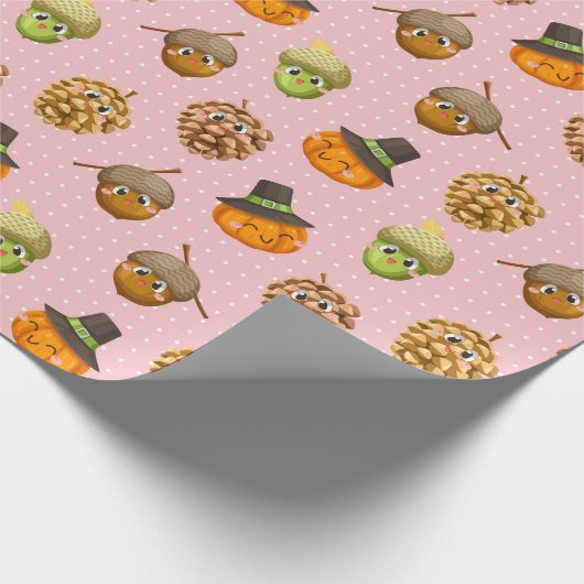 Thanksgiving Cadeaupapier (Hoek)