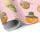 Thanksgiving Cadeaupapier (Rol Hoek)