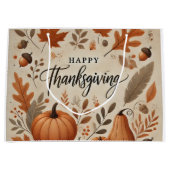 Thanksgiving Cadeautas - Groot (Voorkant)