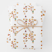 Thanksgiving Cadeauwikkels Inpakpapier Vel (In situ)