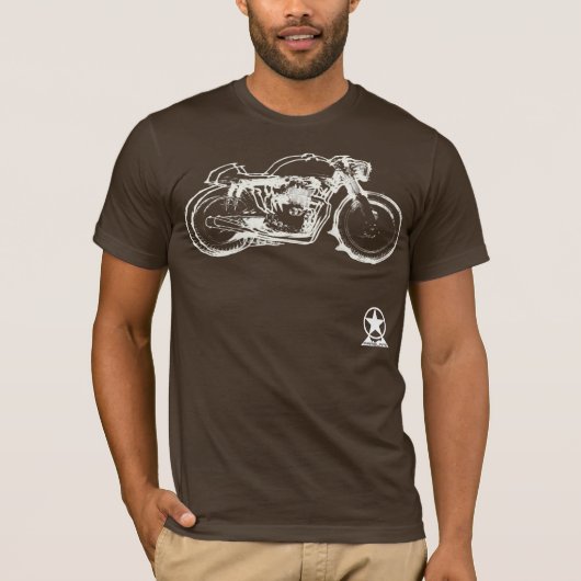 Thanksgiving Cafe Racer #1 T-shirt (Voorkant)