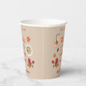 Thanksgiving calorieën niet tellen papieren bekers (Rechts)