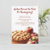 Thanksgiving Canada | Appeltaart Vergadering Kaart (Staand voorkant)