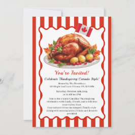 Thanksgiving Canada | Cosy Roast Turkey Gathering Kaart