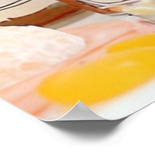 Thanksgiving Canada Poster | Gezellige pannenkoek  (Hoek)