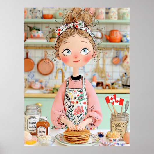 Thanksgiving Canada Poster | Knuske Pannenkoekenke (Voorkant)