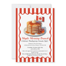 Thanksgiving Canada Style | Maple Morning Brunch