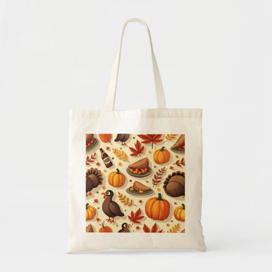 Thanksgiving canvas tassen (Voorkant)