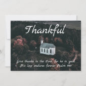 Thanksgiving Card - Christelijk - Faith Kaart (Voorkant)