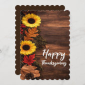 Thanksgiving cards 2022, kaart (Voorkant / Achterkant)