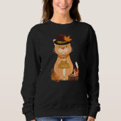 Thanksgiving Cat Lover Trui (Voorkant)