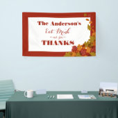 Thanksgiving Celebration Eet Drink & Geef Bedankt Spandoek (Beurs)