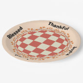 Thanksgiving Celebration servies Papieren Bordje (Gekanteld)