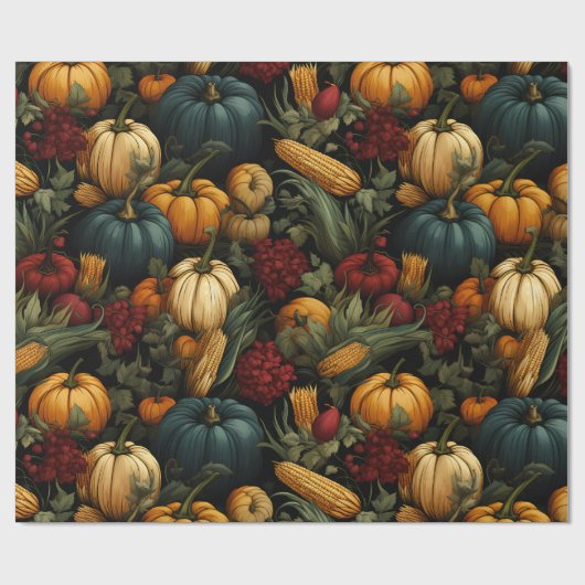  Thanksgiving Charm Cadeaupapier (Vlak)