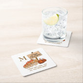 THANKSGIVING Christelijk monogram Kartonnen Onderzetters (Insitu)