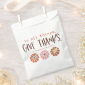 Thanksgiving Christelijke prijsopgave Bedankzakje (Geknipt)