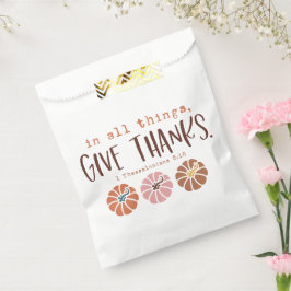 Thanksgiving Christelijke prijsopgave Bedankzakje