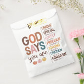 Thanksgiving Christelijke prijsopgave Bedankzakje (Gezegeld)