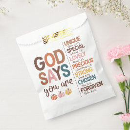 Thanksgiving Christelijke prijsopgave Bedankzakje