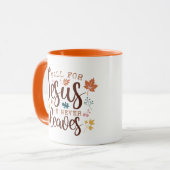 Thanksgiving Christelijke prijsopgave Mok (Voorkant links)