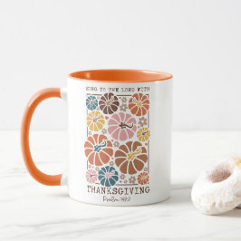 Thanksgiving Christelijke prijsopgave Mok