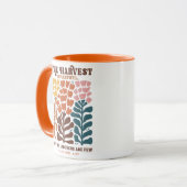 Thanksgiving Christelijke prijsopgave Mok (Voorkant links)