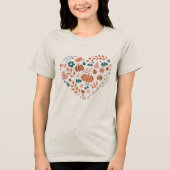 Thanksgiving Christelijke prijsopgave Tri-Blend Shirt (Voorkant)