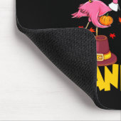 Thanksgiving Christmas Flamingo Happy Thanksmas Xm Muismat (Hoek)