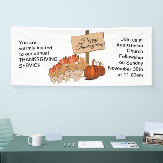 THANKSGIVING Church Service Spandoek (Beurs)