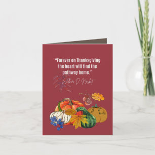 Thanksgiving Citaat - Gratis, Joy en Geluk I