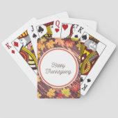 Thanksgiving Classic Speelkaarten (Achterkant)