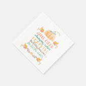 Thanksgiving Cocktail Papieren servetten (Hoek)