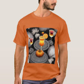 Thanksgiving Cocktails T-shirt (Voorkant)
