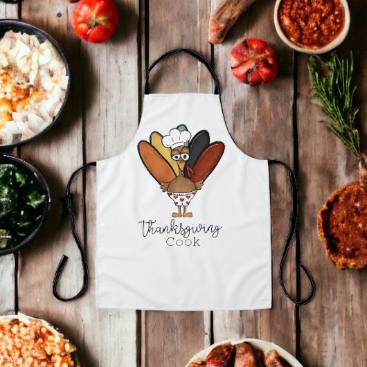 Thanksgiving Cook Turkije Boxers Grappig Schort
