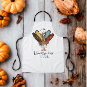 Thanksgiving Cook Turkije Grappig Schort