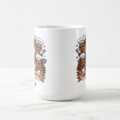 Thanksgiving Cooking Crew kalkoenen Koffiemok (Center)