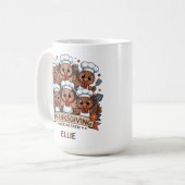 Thanksgiving Cooking Crew kalkoenen Koffiemok (Voorkant links)