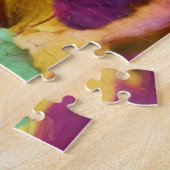 Thanksgiving Cornucopia Autumn Herfst Floral Legpuzzel (Zijkant)