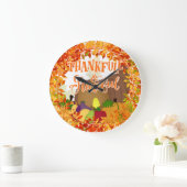 Thanksgiving Cornucopia - Bedankt en dankbaar Grote Klok (Huis)