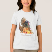 Thanksgiving Cornucopia Boys T-shirt (Voorkant)