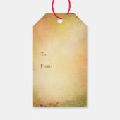 Thanksgiving, Cornucopia Cadeaulabel (Achterkant)