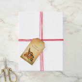 Thanksgiving, Cornucopia Cadeaulabel (Met Touw)