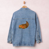 Thanksgiving Cornucopia Classic T-shirt Denim Jacket (Hangar)