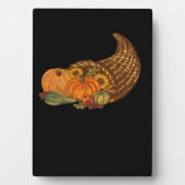 Thanksgiving Cornucopia Classic T-shirt Fotoplaat (voorkant)