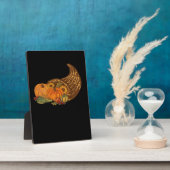 Thanksgiving Cornucopia Classic T-shirt Fotoplaat (Zijkant)