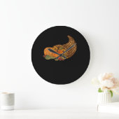 Thanksgiving Cornucopia Classic T-shirt Grote Klok (Huis)