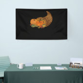 Thanksgiving Cornucopia Classic T-shirt Spandoek (Beurs)