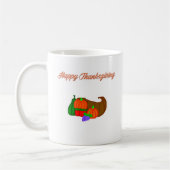 Thanksgiving Cornucopia Koffie Mok (Links)
