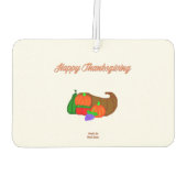 Thanksgiving Cornucopia Landscape Luchtverfrisser (Achterkant)